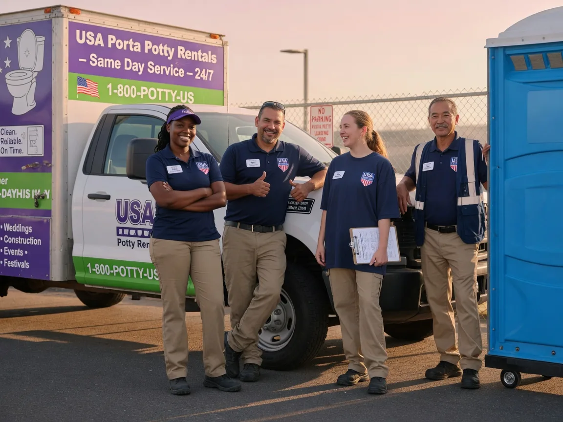 Porta Potty Rental company in Wing, ND