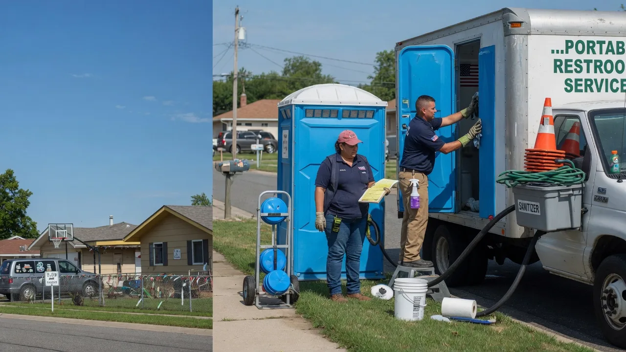 Portable Toilet Rental in Wing, ND near me